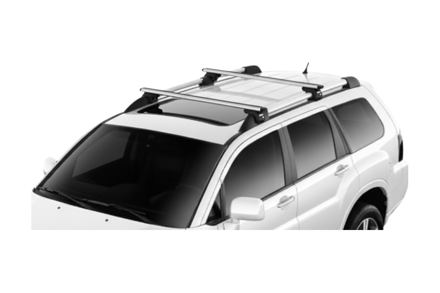 Barras THULE EVO WingBar para autos MITSUBISHI Endeavor 2006 a 2011