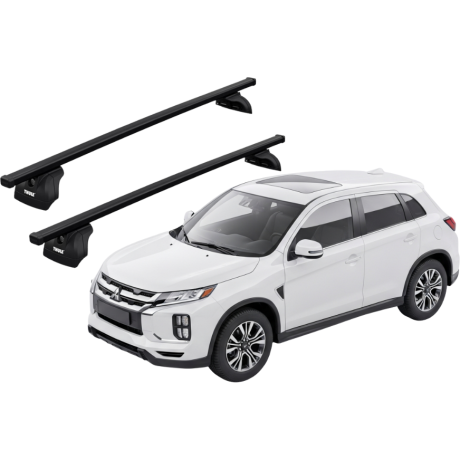 Barras THULE SquareBar para autos MITSUBISHI ASX desde 2010 al 2022