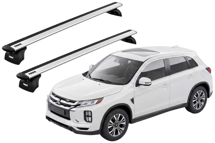 Barras THULE WingBar para autos MITSUBISHI ASX desde 2010 al 2022