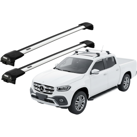 Barras THULE EDGE Flush para camioneta MERCEDES BENZ X-Class desde 2018-2020
