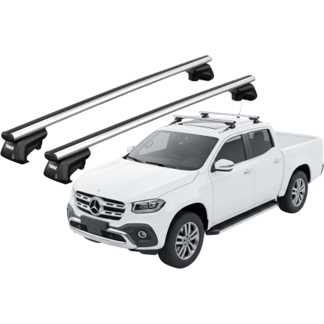 Barras THULE SmartRack XT AluBar para camioneta MERCEDES BENZ X-Class desde 2018-2020