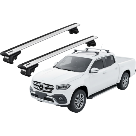 Barras THULE EVO WingBar para camioneta MERCEDES BENZ X-Class desde 2018-2020