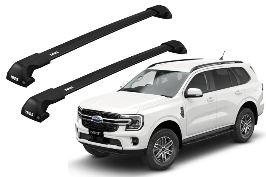 Barras THULE EDGE Flush para autos FORD Everest desde 2022 negro