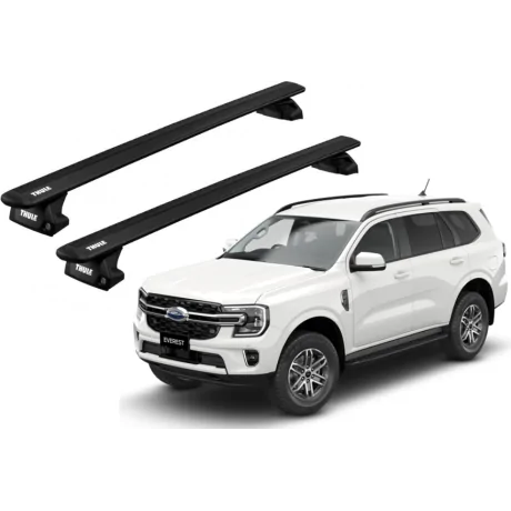 Barras THULE EVO WingBar para autos FORD Everest desde 2022 negro