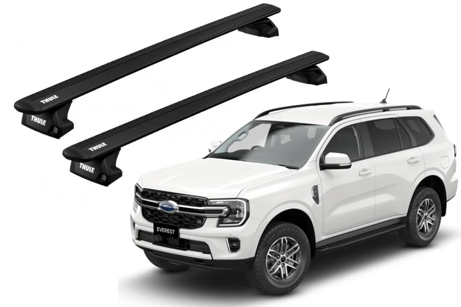 Barras THULE EVO WingBar para autos FORD Everest desde 2022 negro