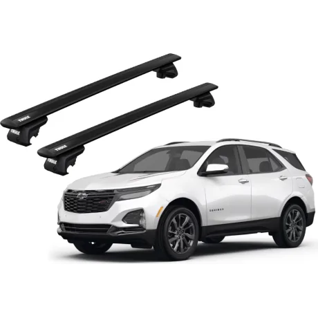 Barras THULE EVO WingBar para autos CHEVROLET Equinox desde 2017-2023 negro