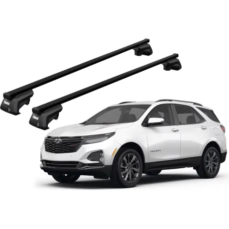 Barras THULE EVO SquareBar para autos CHEVROLET Equinox desde 2017-2024