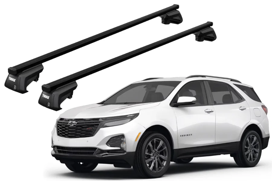 Barras THULE EVO SquareBar para autos CHEVROLET Equinox desde 2017-2024