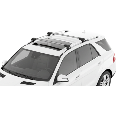 Barras THULE EDGE Flush para autos MERCEDES BENZ M-Class (W166) 2012 a 2015