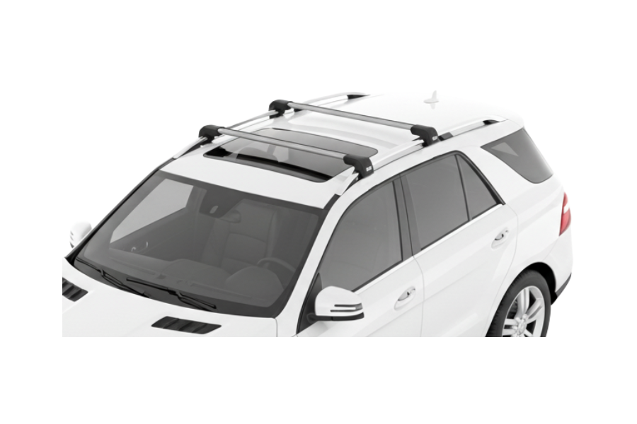 Barras THULE EDGE Flush para autos MERCEDES BENZ M-Class (W166) 2012 a 2015