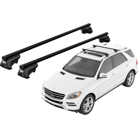 Barras THULE SmartRack XT para autos MERCEDES BENZ M-Class (W166) 2012 a 2015