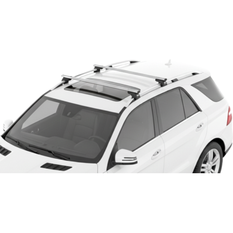 Barras THULE SmartRack XT AluBar para autos MERCEDES BENZ M-Class (W166) 2012 a 2015