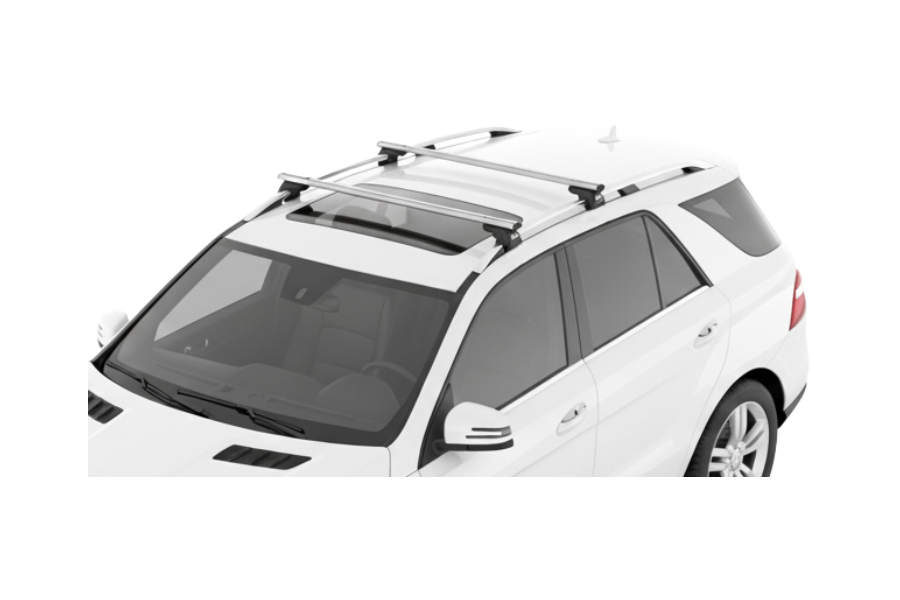 Barras THULE SmartRack XT AluBar para autos MERCEDES BENZ M-Class (W166) 2012 a 2015