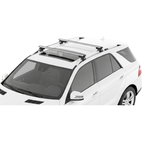 Barras THULE EVO WingBar para autos MERCEDES BENZ M-Class (W166) 2012 a 2015