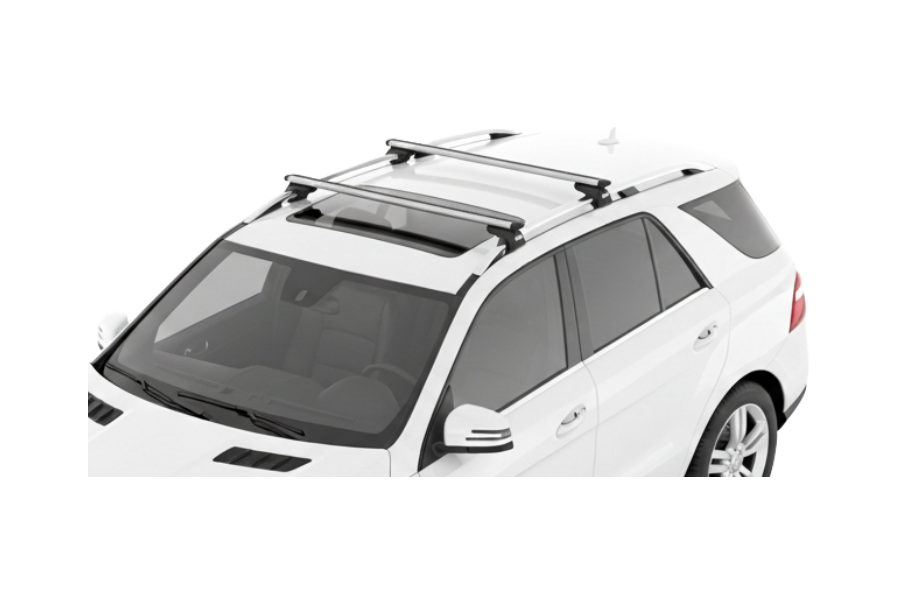 Barras THULE EVO WingBar para autos MERCEDES BENZ M-Class (W166) 2012 a 2015