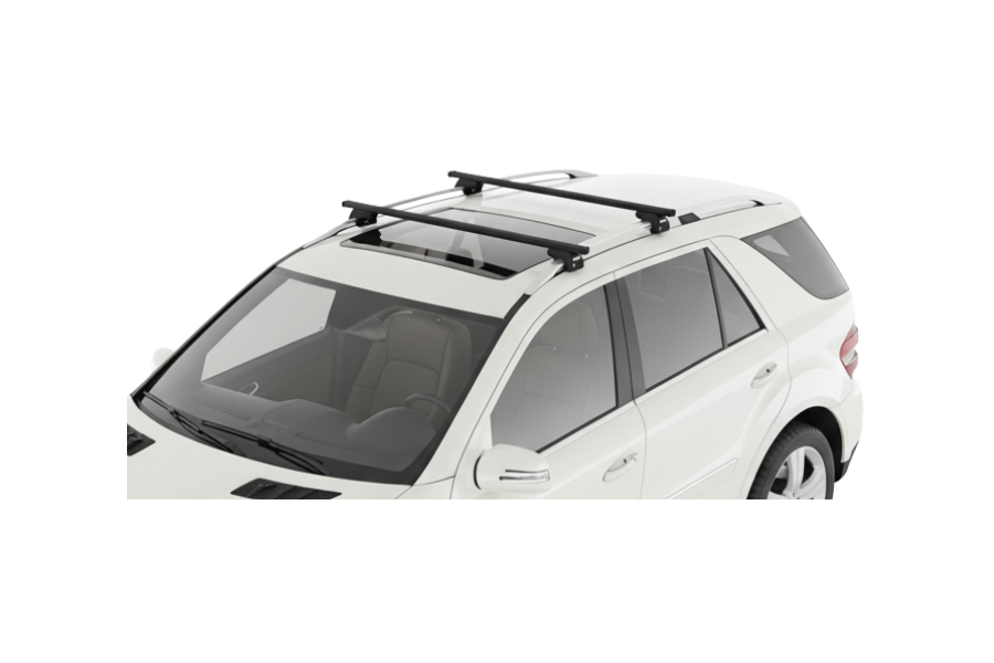 Barras THULE SmartRack XT para autos MERCEDES BENZ M-Class (W164) 2005 a 2011
