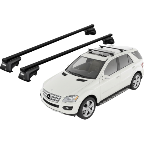 Barras THULE SmartRack XT para autos MERCEDES BENZ M-Class (W164) 2005 a 2011