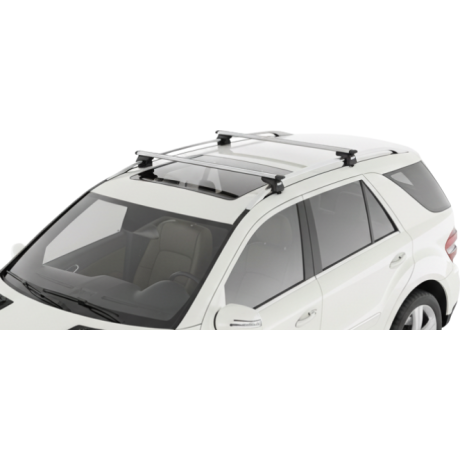 Barras THULE EVO WingBar para autos MERCEDES BENZ M-Class (W164) 2005 a 2011