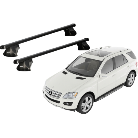 Barras THULE SmartRack para autos MERCEDES BENZ M-Class (W164) 2005 a 2011