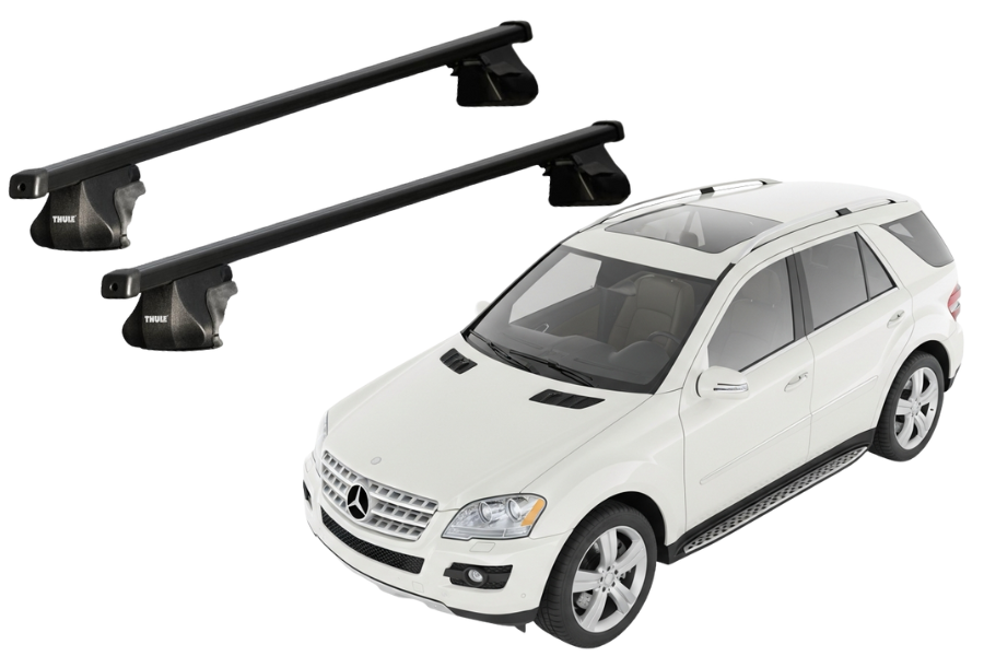 Barras THULE SmartRack para autos MERCEDES BENZ M-Class (W164) 2005 a 2011