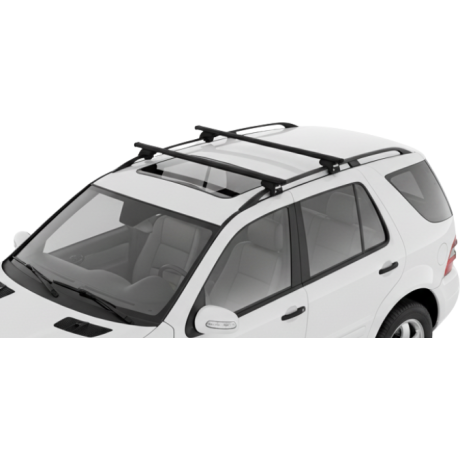 Barras THULE SmartRack XT para autos MERCEDES BENZ M-Class (W163) 2002 a 2005