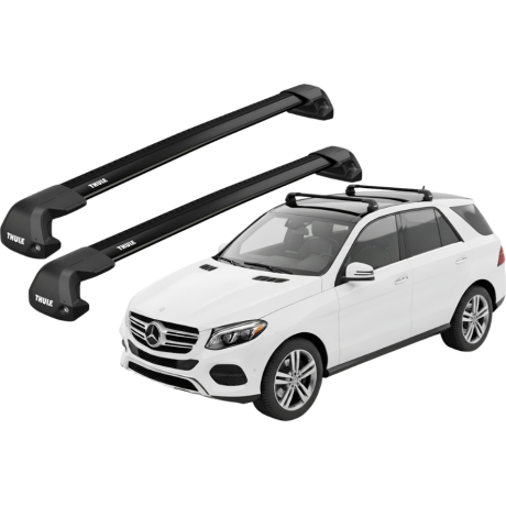 Barras THULE EDGE Flush para autos MERCEDES BENZ GLE (C292) desde 2015-2019 negro