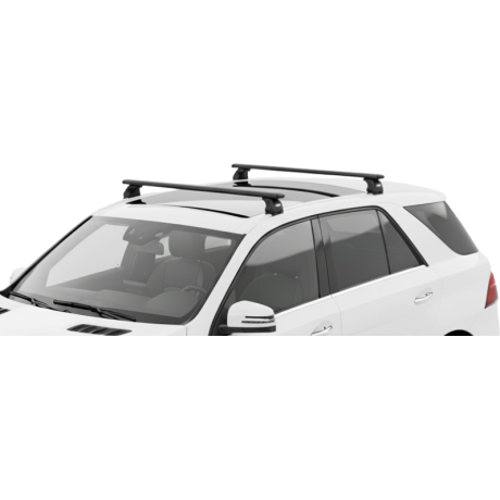 Barras THULE EVO WingBar para autos MERCEDES BENZ GLE (C292) desde 2015-2019 negro