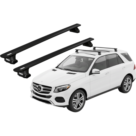 Barras THULE EVO WingBar para autos MERCEDES BENZ GLE (C292) desde 2015-2019 negro