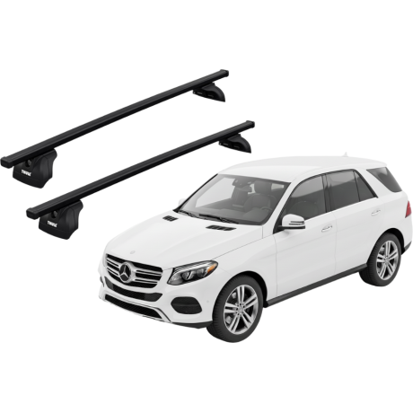 Barras THULE SquareBar para autos MERCEDES BENZ GLE (C292) desde 2015