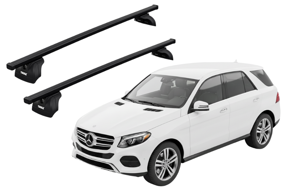 Barras THULE SquareBar para autos MERCEDES BENZ GLE (C292) desde 2015
