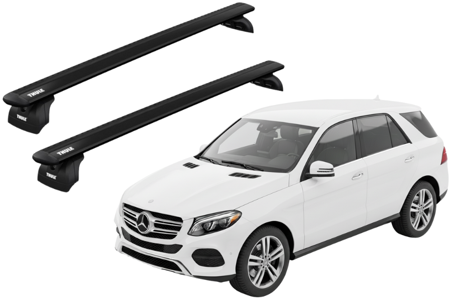Barras THULE WingBar para autos MERCEDES BENZ GLE (C292) desde 2015 negro
