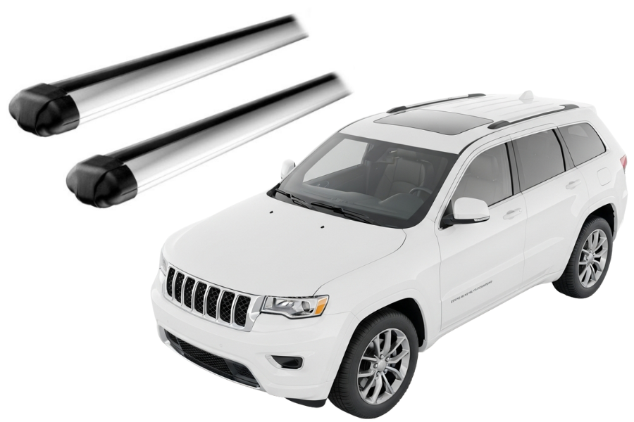 Barras THULE EVO AeroBar para autos JEEP Grand Cherokee 2011 a 2021 negro