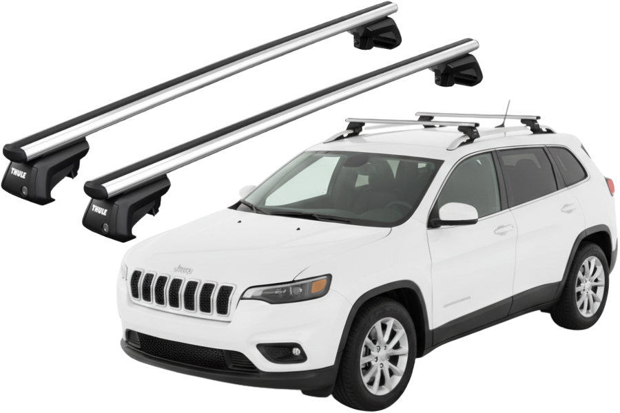 Barras THULE SmartRack XT AluBar para autos JEEP Cherokee 2014 a 2020