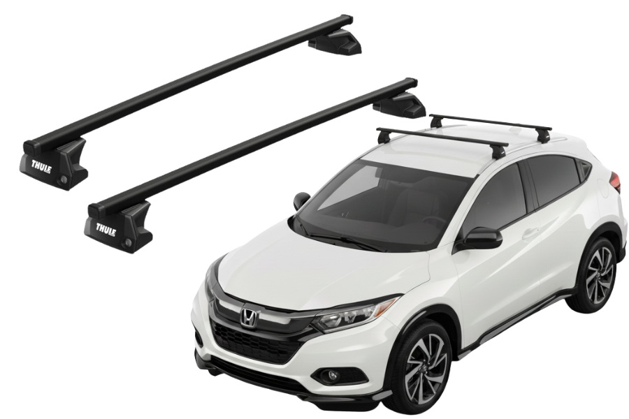 Barras THULE EVO SquareBar para autos HONDA HR-V 2015 a 2021
