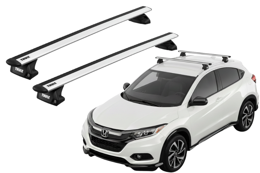 Barras THULE EVO WingBar para autos HONDA HR-V 2015 a 2021