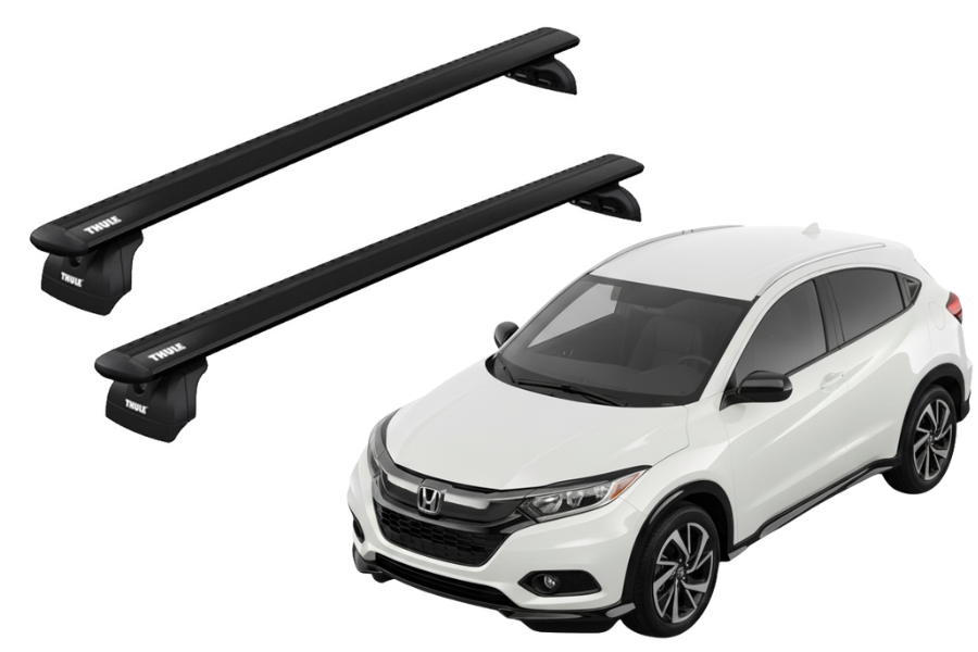 Barras THULE WingBar para autos HONDA HR-V desde 2015 negro
