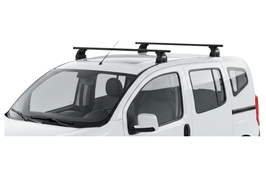 Barras THULE EVO SquareBar para autos FIAT Fiorino desde 2008-2017