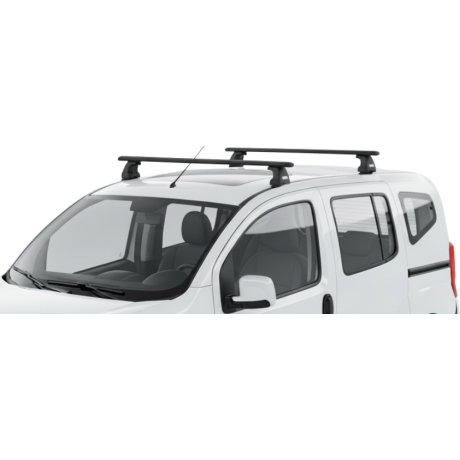 Barras THULE EVO WingBar para autos FIAT Fiorino desde 2008-2017 negro