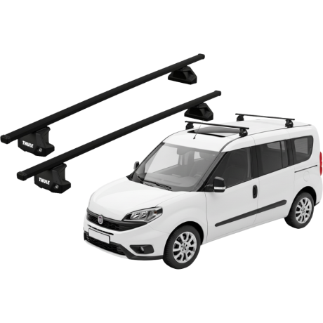 Barras THULE EVO SquareBar para autos FIAT Doblo desde 2010-2022