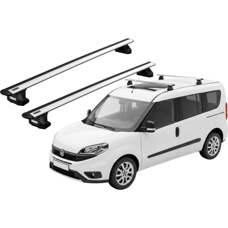 Barras THULE EVO WingBar para autos FIAT Doblo desde 2010-2022