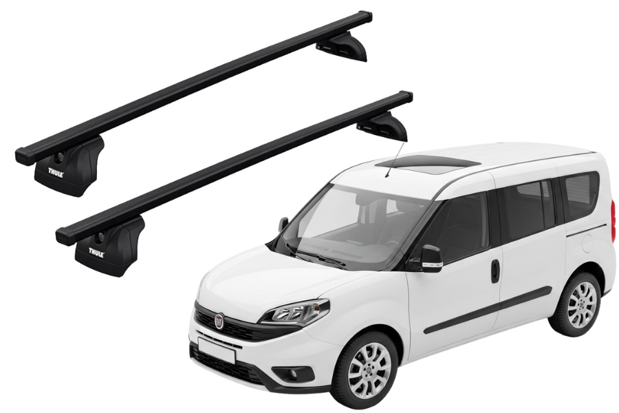 Barras THULE SquareBar para Van FIAT Doblo desde 2010