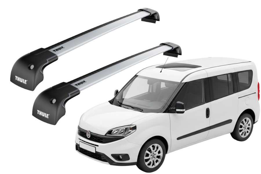Barras THULE EDGE para Van FIAT Doblo desde 2010 - 2022