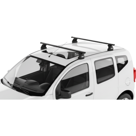 Barras THULE EVO SquareBar para autos CITROEN Nemo 2008 a 2014