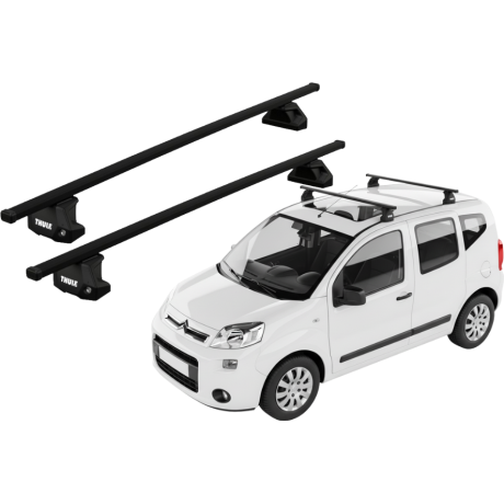 Barras THULE EVO SquareBar para autos CITROEN Nemo 2008 a 2014