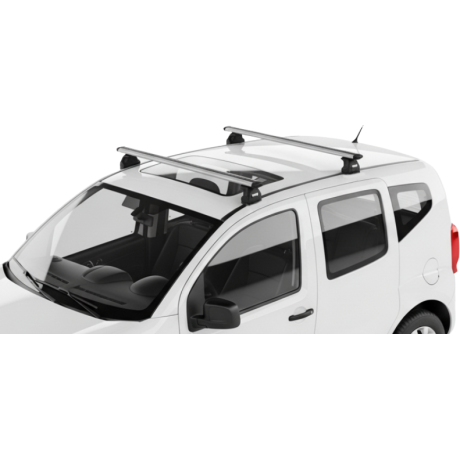 Barras THULE EVO WingBar para autos CITROEN Nemo 2008 a 2014