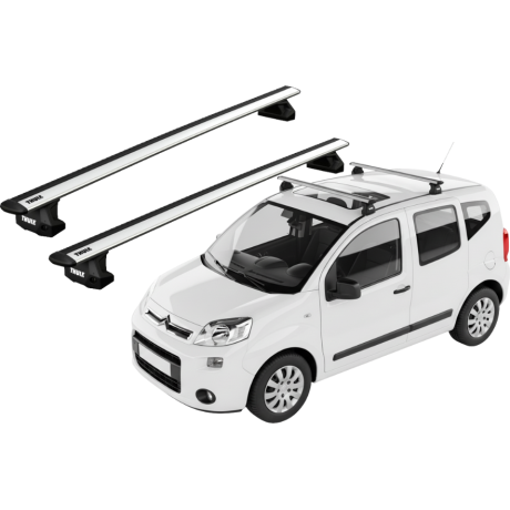 Barras THULE EVO WingBar para autos CITROEN Nemo 2008 a 2014