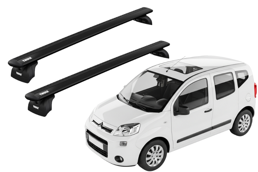 Barras THULE WingBar para Van CITROEN Nemo desde 2008 negro