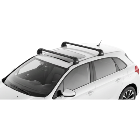 Barras Thule CITROEN C4 Aircross 12-18 PF / EDGE Flush BLACK