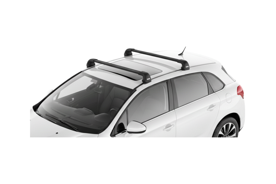 Barras Thule CITROEN C4 Aircross 12-18 PF / EDGE Flush BLACK