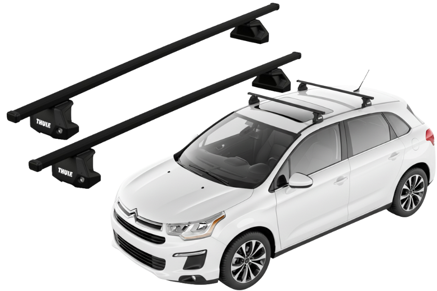 Barras Thule CITROEN C4 Aircross 12-18 PF / SquareBar EVO